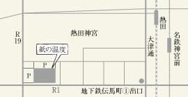 ���̉��x�@�n�}